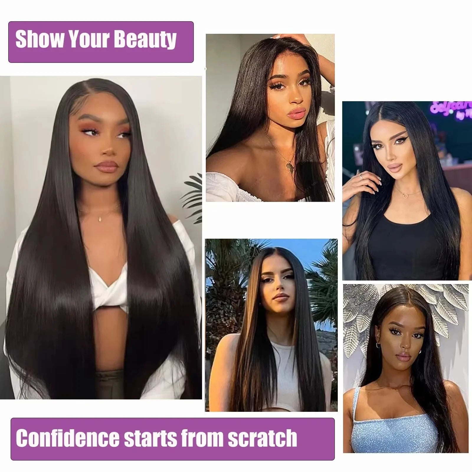 Extensions Cheveux Humains Bone Straight Brésiliennes Remy Hair – CLEVI Paris