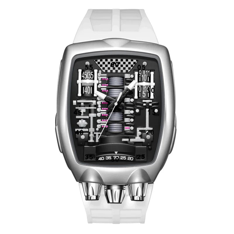 Montre STARPERISH W01 style futuriste – CLEVI Paris