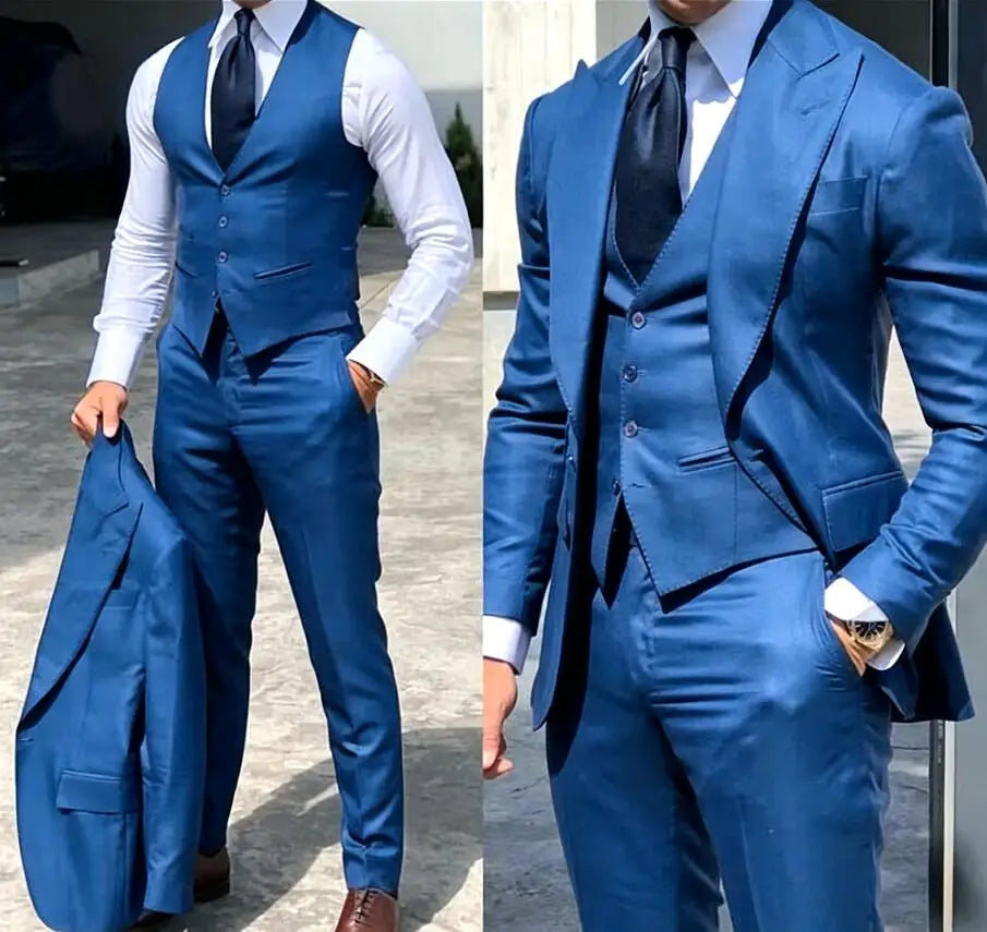 Costume homme 3 pièces pour mariage – CLEVI Paris