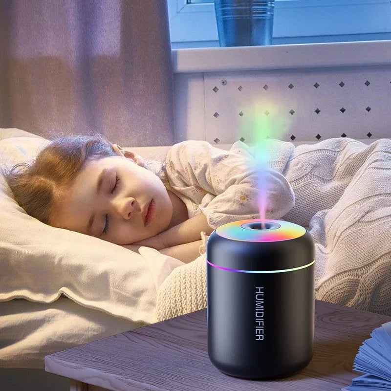 Humidificateur Mini USB Searide PH-Pro — 180ml, Aromathérapie, Silencieux, Voiture & Maison | CLEVI Paris