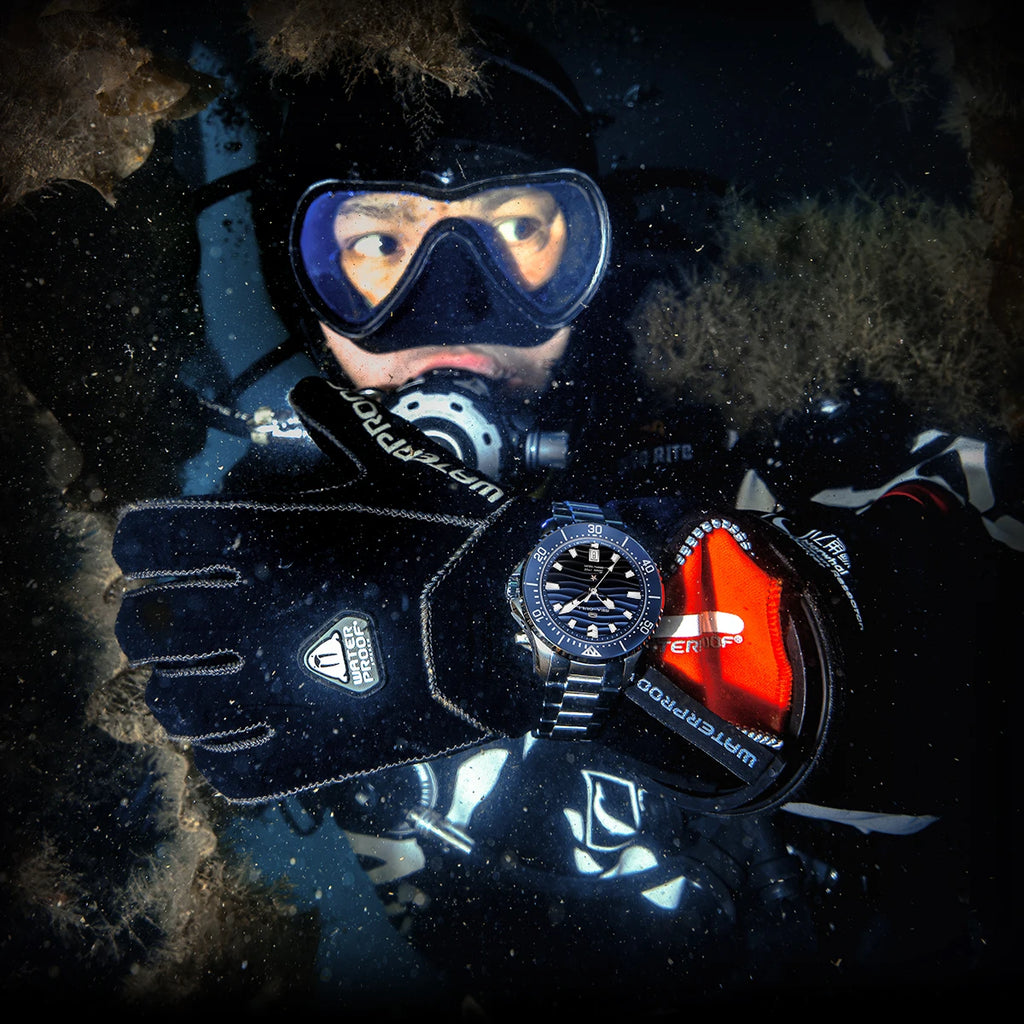 Montre Sea-Gull 816.32.1218 Ocean Series Diver Automatique Saphir 300M 41mm – CLEVI Paris