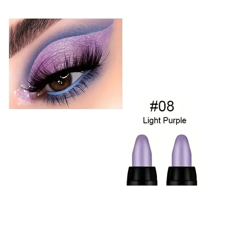 Eyeliner Perlescent Glitter Waterproof – 16 Couleurs Longue Tenue – CLEVI Paris