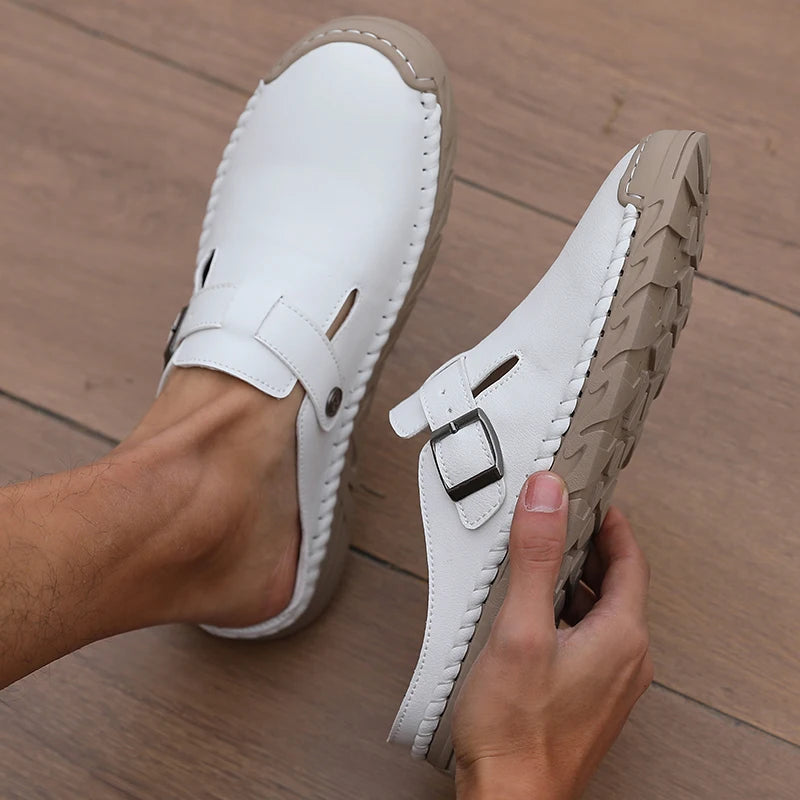Mules Loafers Homme Cuir Semelle EVA | 5 Coloris – CLEVI Paris