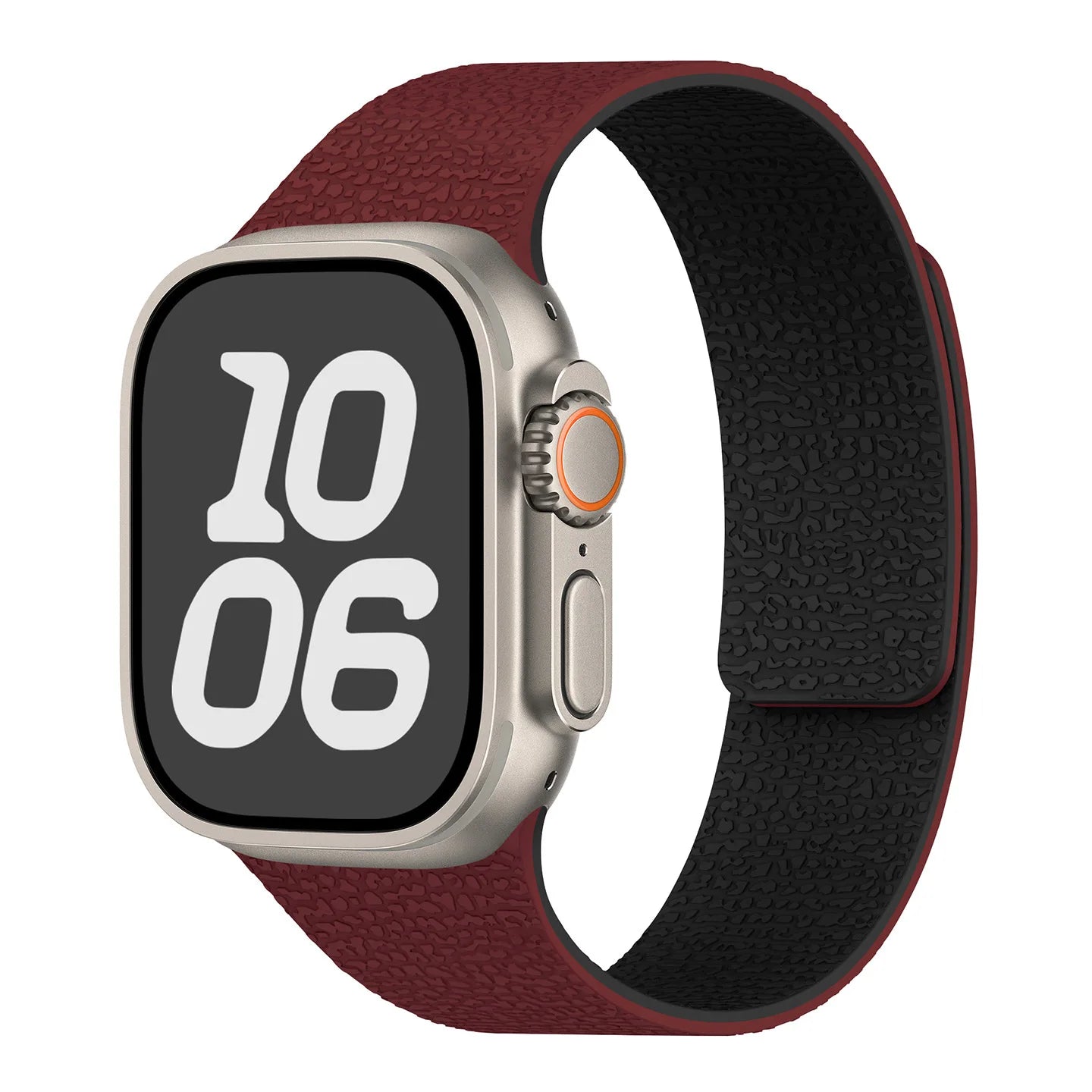Bracelet Silicone Magnétique Apple Watch – Compatible Series 1–11 SE Ultra 1/2/3 – 38 40 41 42 44 45 46 49mm – CLEVI Paris
