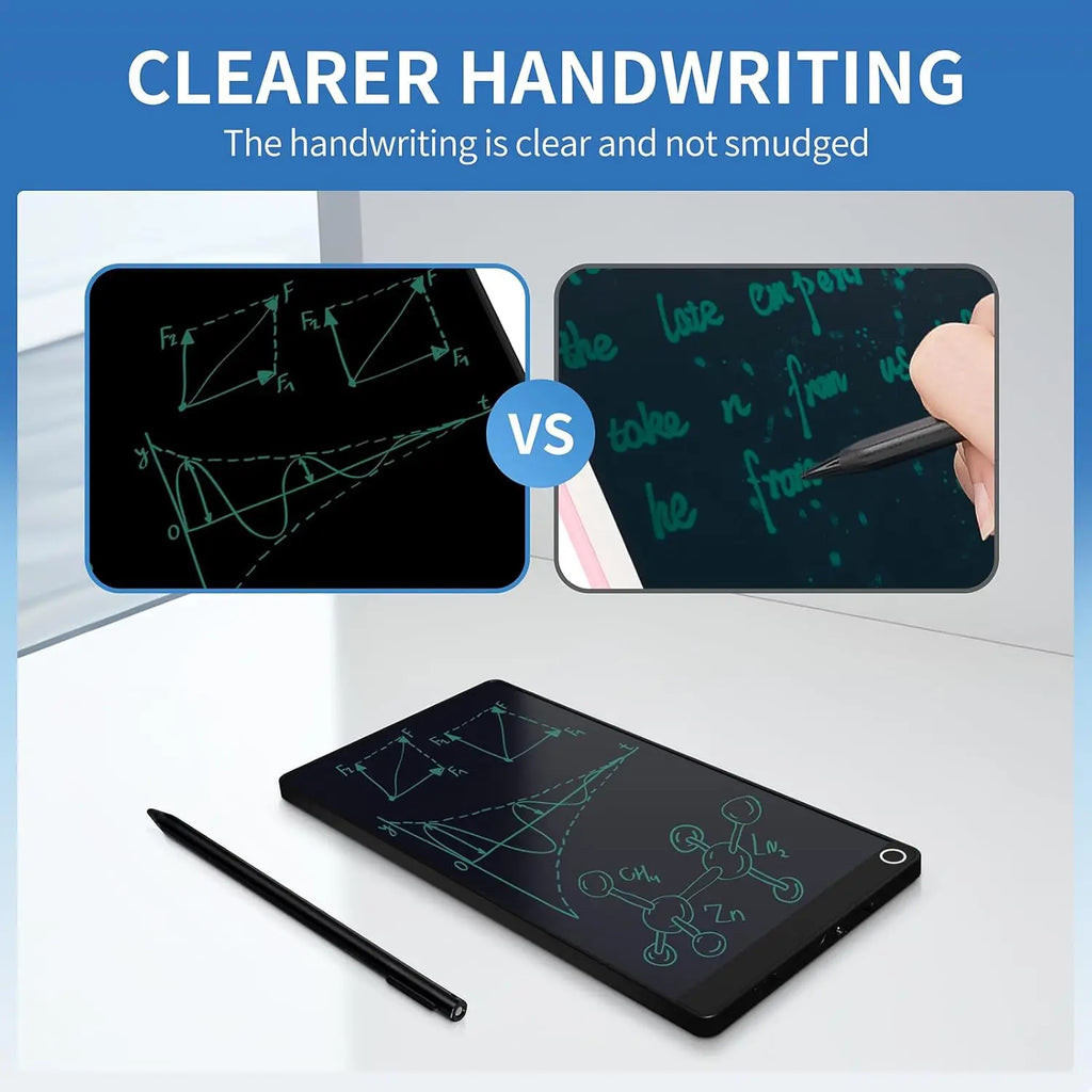Tablette LCD Écriture 6,5" – Ardoise Numérique Effаçable, Stylet Inclus, Certifiée CE – CLEVI Paris