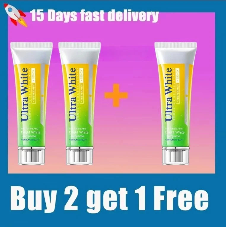 Dentifrice Citron Menthe Blancheur & Haleine Fraîche 100g – CLEVI Paris