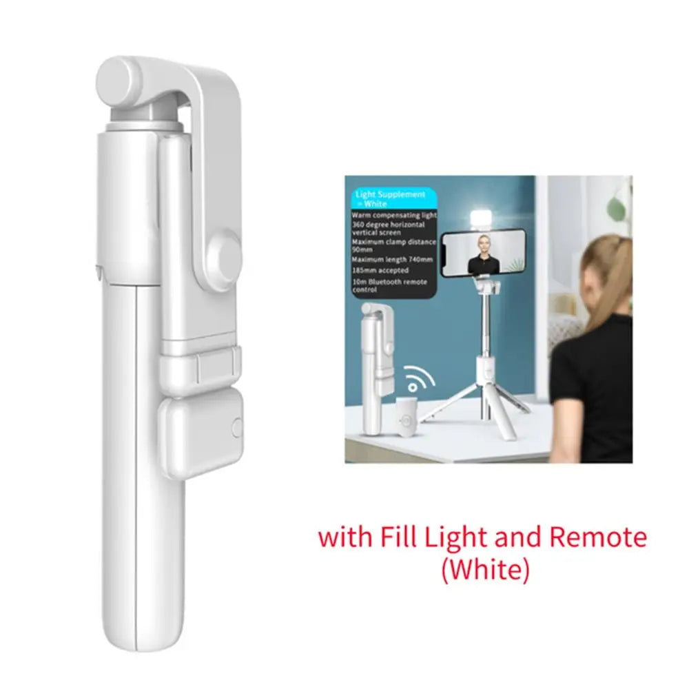 Trépied perche selfie Bluetooth R1 – CLEVI Paris