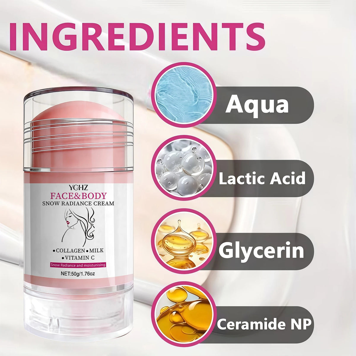 Stick de soin hydratant visage & corps – CLEVI Paris