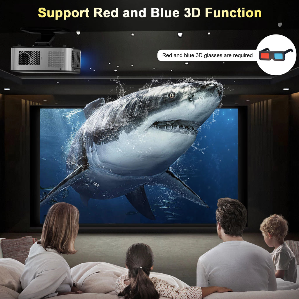 HORLAT T10 Pro Projecteur Android 1080P 4K 3000 ANSI Laser TOF Autofocus WiFi 6 BT 5.3 HDR10 – CLEVI Paris