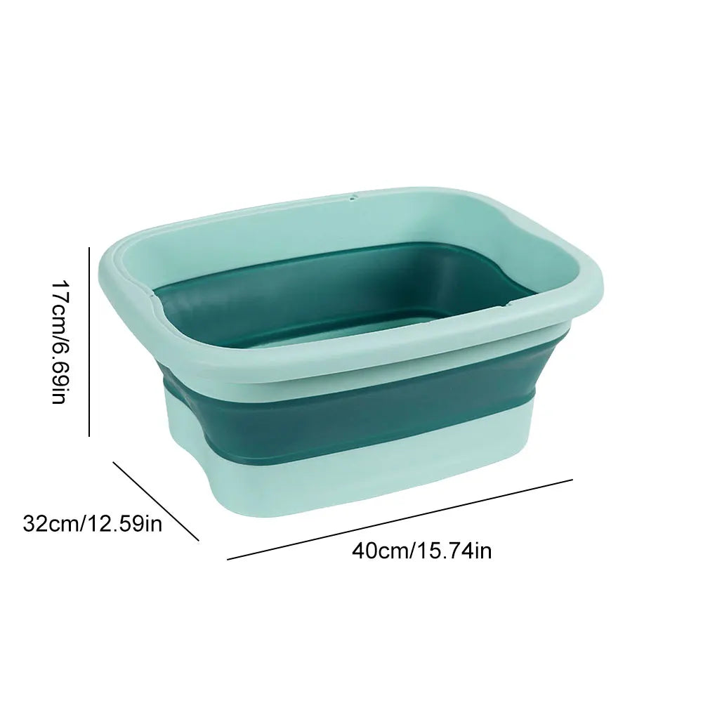 Bain de Pieds Pliable avec Picots de Massage — Pliable, Compact, Certifié CE | CLEVI Paris