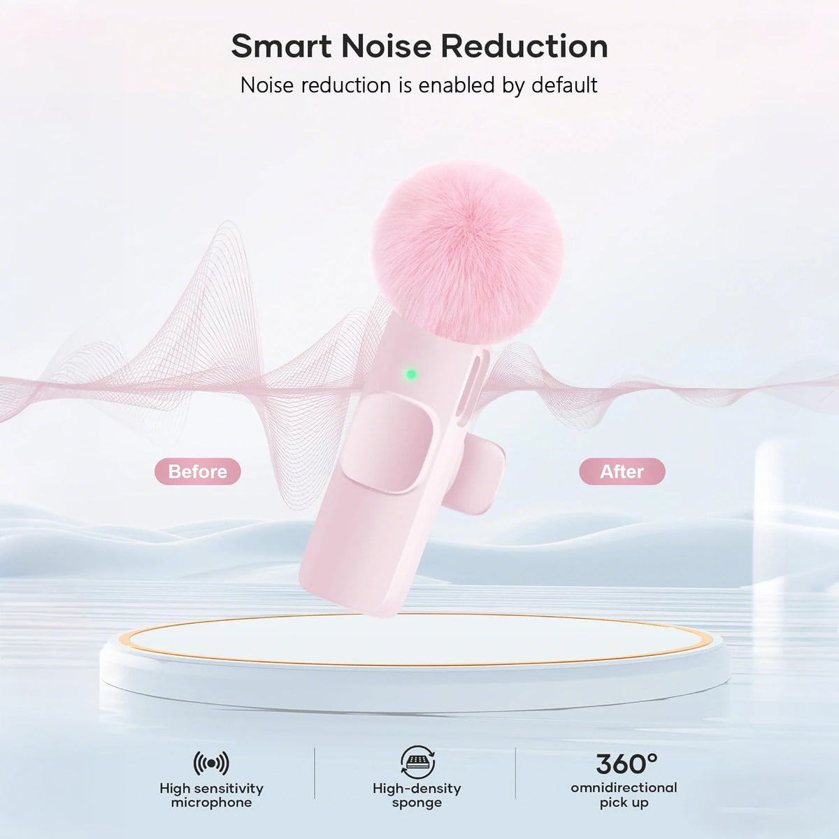 Micro-cravate sans fil USB-C HITOZON – CLEVI Paris