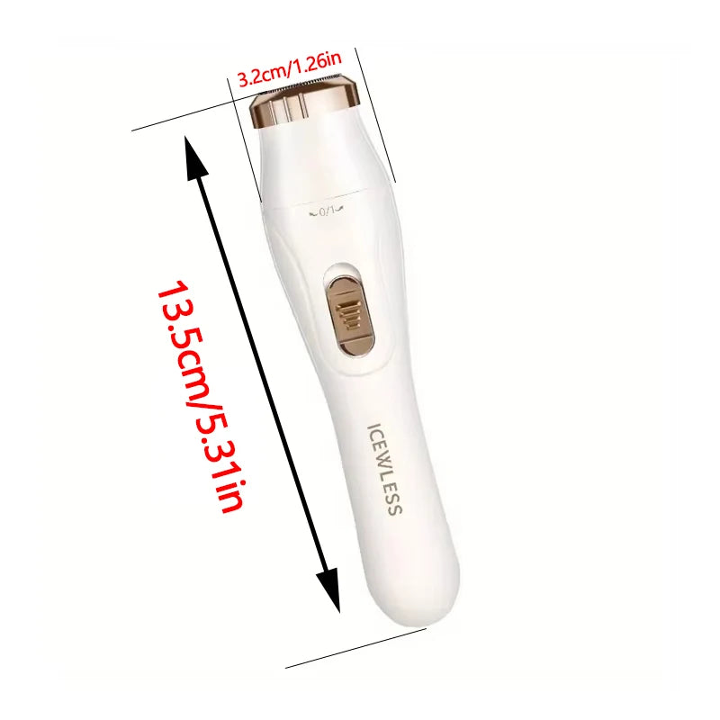 Rasoir électrique rechargeable visage & corps – CLEVI Paris