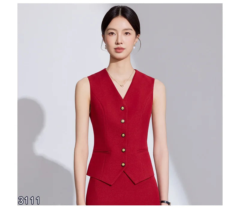 Ensemble Tailleur Femme Professionnel Bureau Manches Longues 8 Coloris – CLEVI Paris