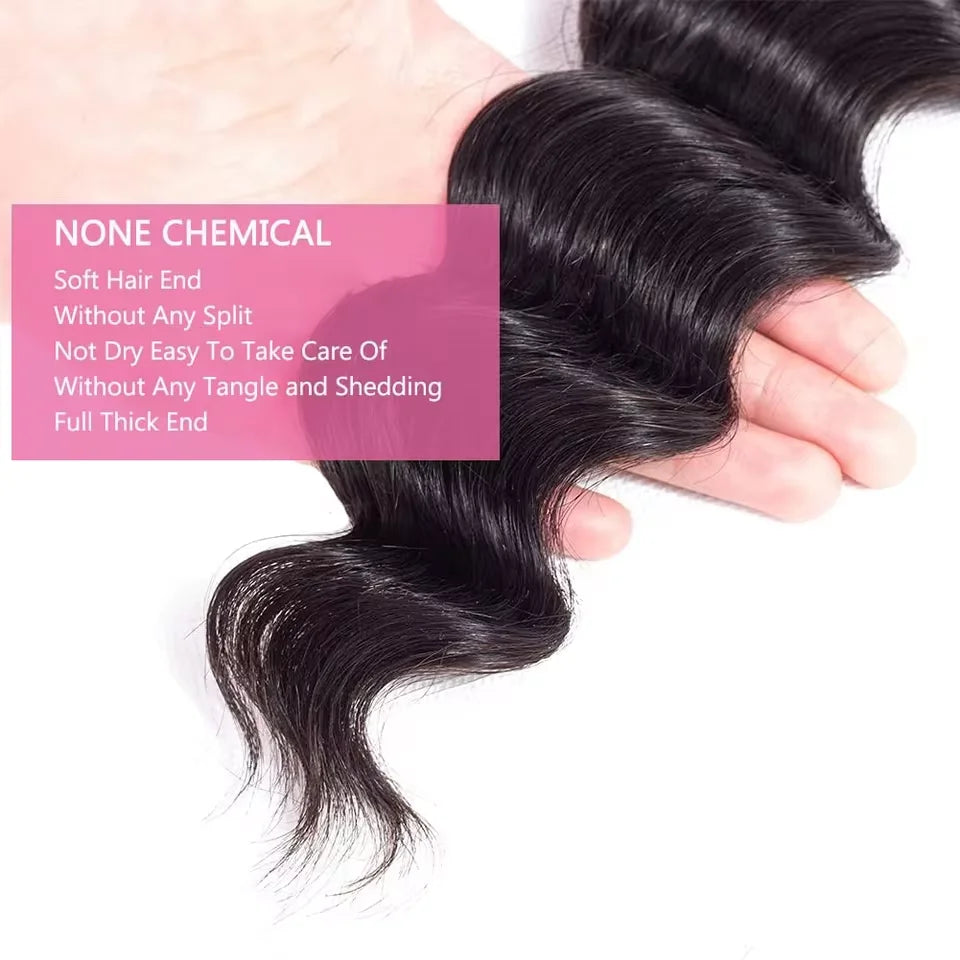 Mèches Brésiliennes Deep Wave Remy Naturelles Femme – CLEVI Paris