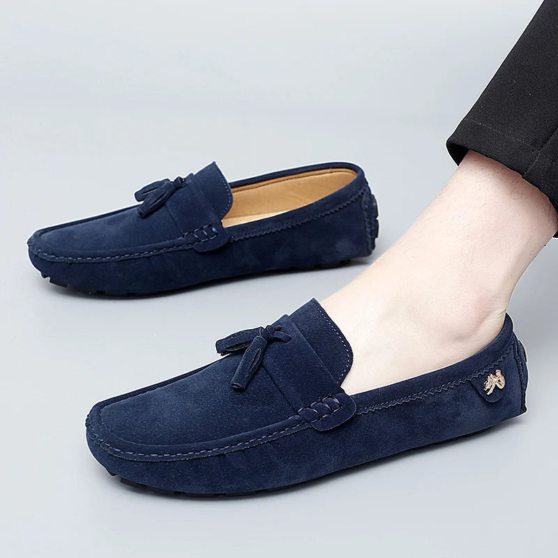 Mocassins Homme à Glands Style Britannique Slip-On | 4 Coloris, Tailles 36-48 – CLEVI Paris