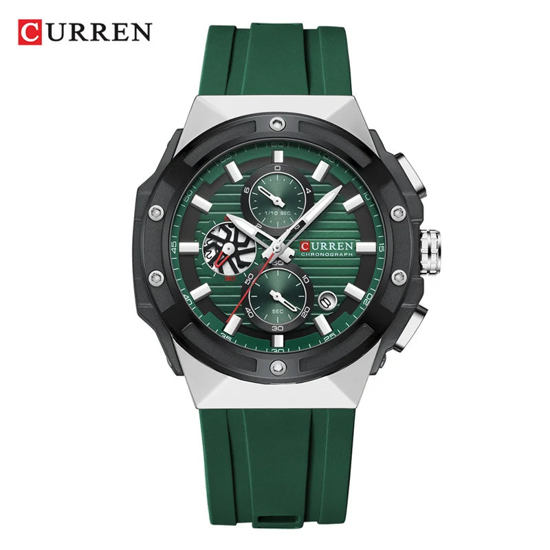 Montre Quartz Homme CURREN – Collection Multi-Modèles Cuir & Acier | 13 Coloris