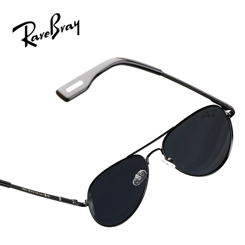 Lunettes de Soleil Aviateur Polarisées – Monture Métal UV400 Catégorie 3 Conduite Cyclisme – CLEVI Paris