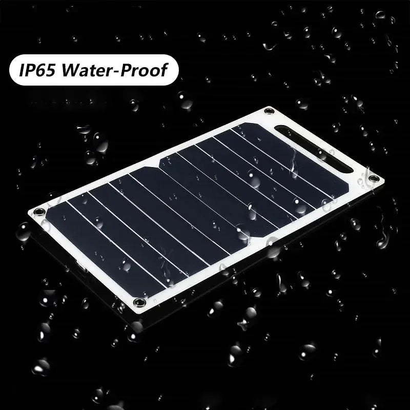 Panneau Solaire 6W USB Portable Monocristallin Camping Randonnée – CLEVI Paris