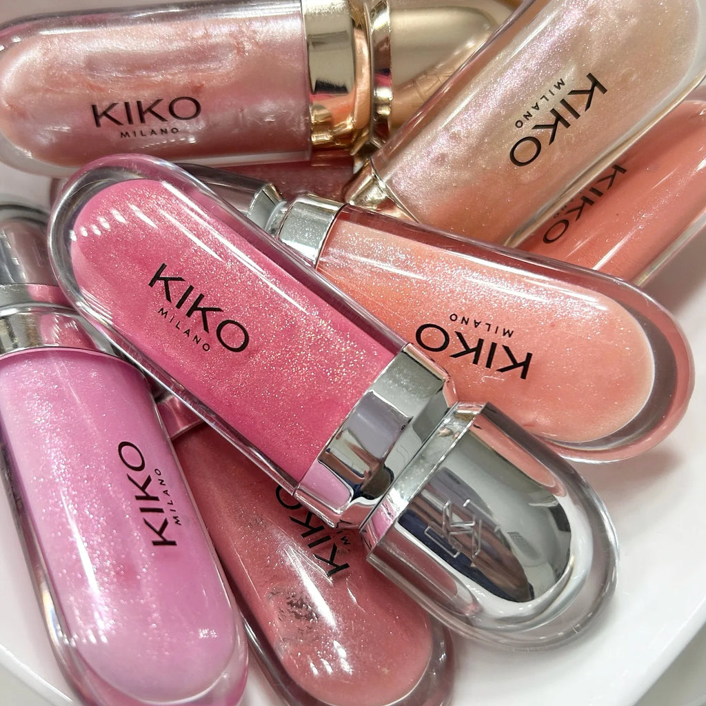 Gloss Lèvres KIKO 3D Mirror – Brillant Waterproof, Longue Tenue, 23 Teintes