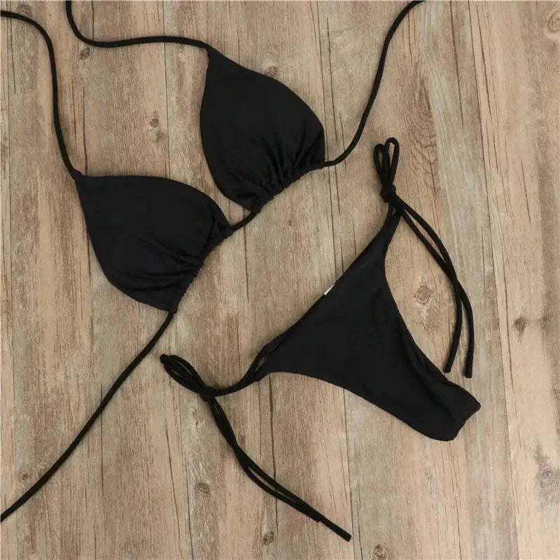 Bikini Femme Push-Up Rembourré — 2 Pièces, Sans Armatures, 6 Couleurs | CLEVI Paris