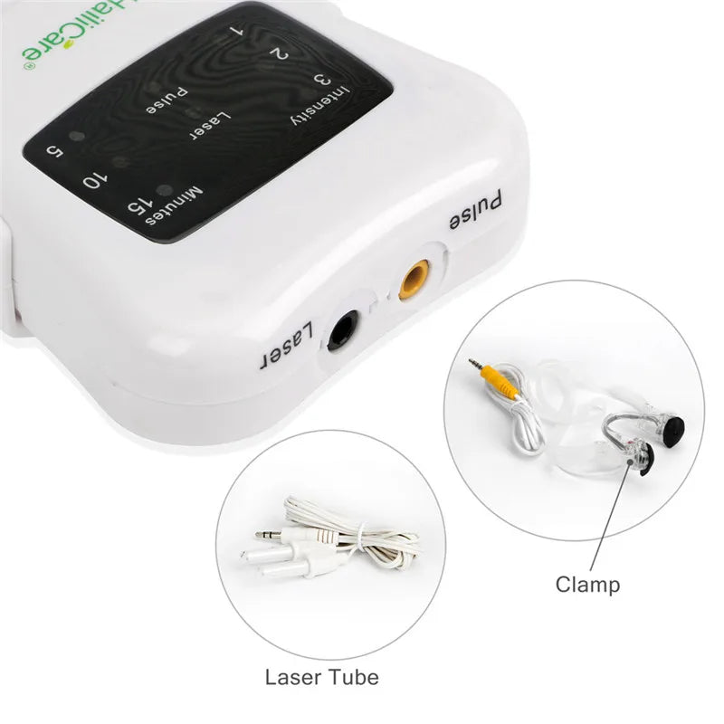 Dispositif Soin Nasal Rhinite Hailicare Pulse Basse Fréquence & Laser Cils Nasaux – CLEVI Paris