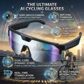 Lunettes Intelligentes AI GUHUAVMI Q01 Caméra 8MP Wi-Fi Bluetooth Assistant Vocal – CLEVI Paris