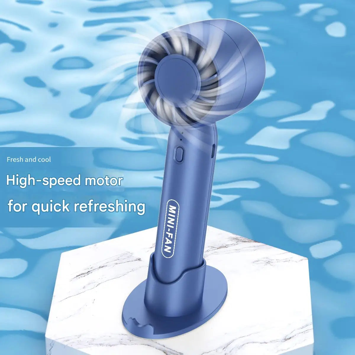 Mini Ventilateur Portable USB Seavidar T10 – Turbo Silencieux, Batterie Longue Durée, Bureau & Extérieur, 3 Coloris