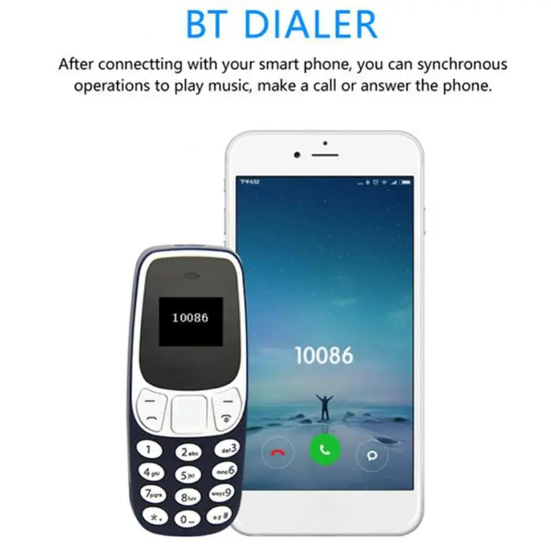 L8star BM10 Mini Téléphone Portable Double SIM – Bluetooth MP3 FM Débloqué