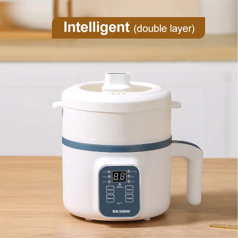 Mini Cuiseur à Riz Électrique 1,7L Multicuiseur — CLEVI Paris