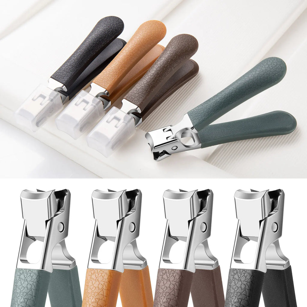 Coupe-Ongles Grande Ouverture | Acier Inoxydable, Ongles Épais, Unisexe – CLEVI Paris