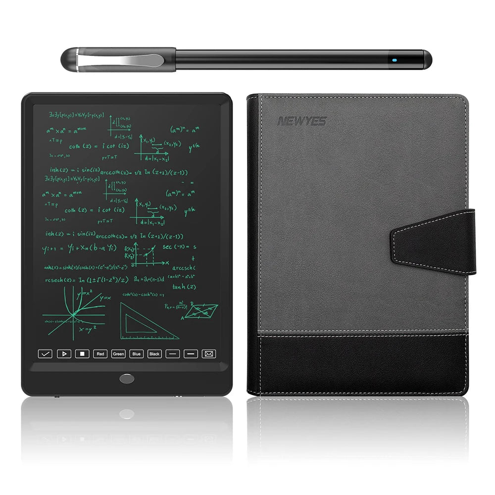 NEWYES SyncPen3 – Stylo Numérique Intelligent + Carnet Connecté & Tablette LCD – OCR Bluetooth