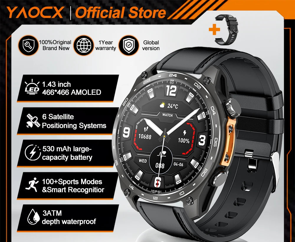 Montre Connectée GPS HD 300 Pro – CLEVI Paris