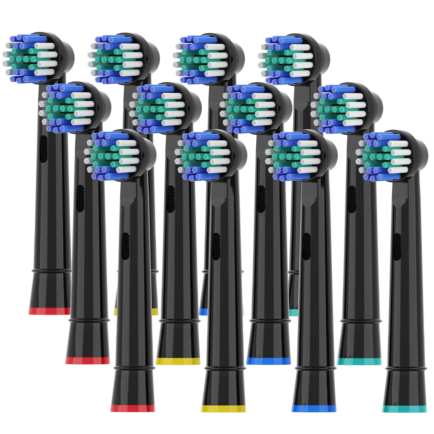 Têtes de Remplacement Brosse à Dents Électrique | Compatible Oral-B D100 D25 D30 D32 – CLEVI Paris