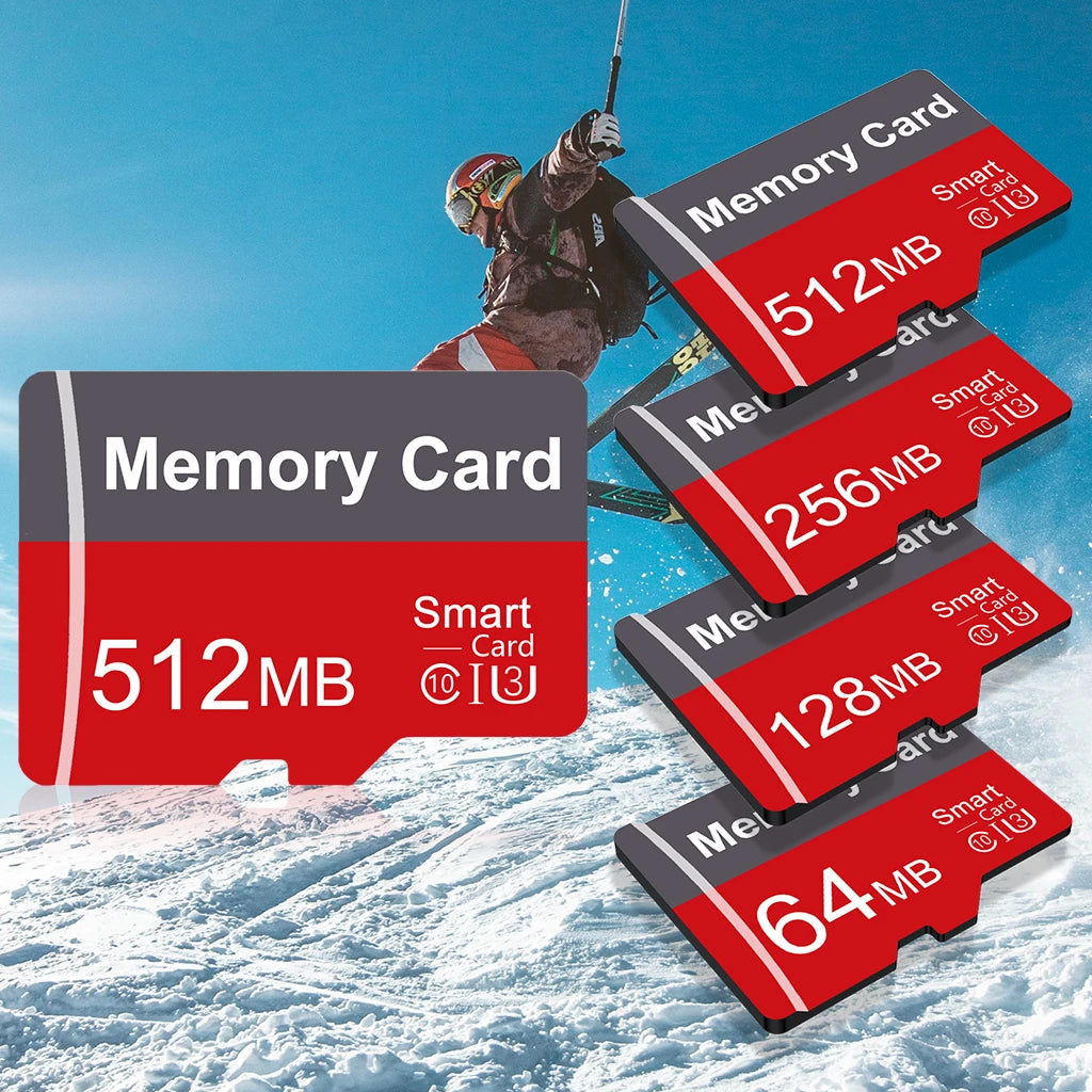 Carte Mémoire TF Micro SD Petite Capacité | Class 10 U3 V30, 64–512 Mo, Appareil Photo & Téléphone – CLEVI Paris