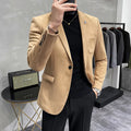 Blazer homme coupe ajustée à poches – CLEVI Paris