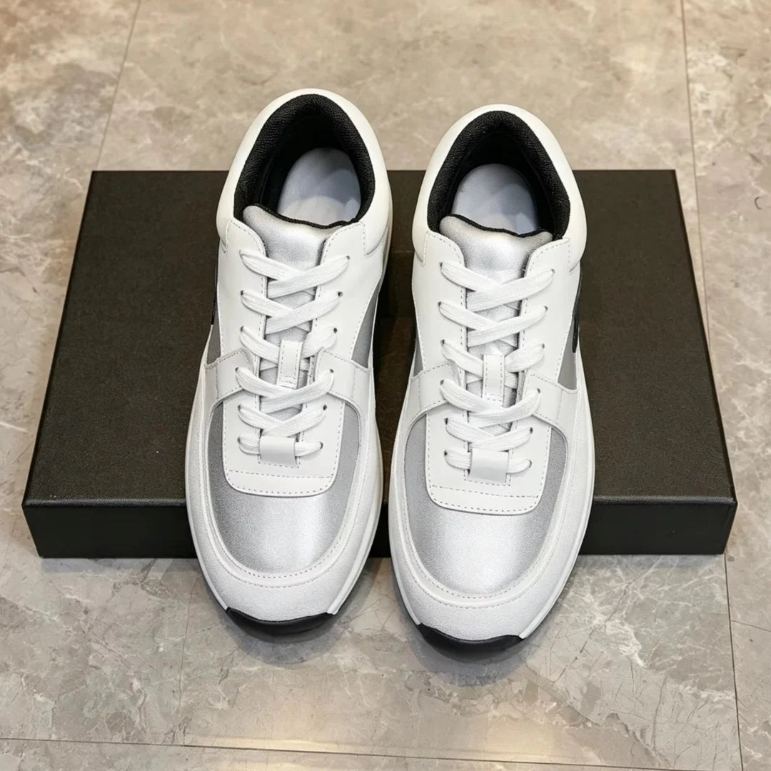 Sneakers Unisexe Mesh Semelle Cuir Véritable Respirant 8 Coloris EU 35-46 – CLEVI Paris