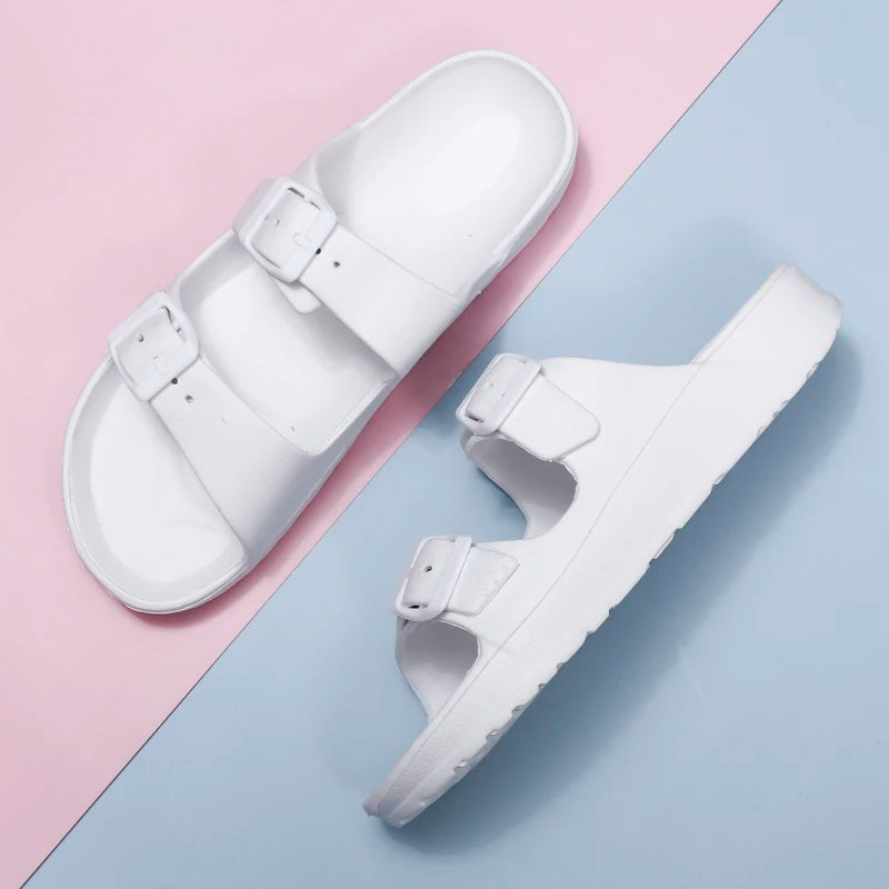 Sandales unisexes EVA à double bride réglable – CLEVI Paris