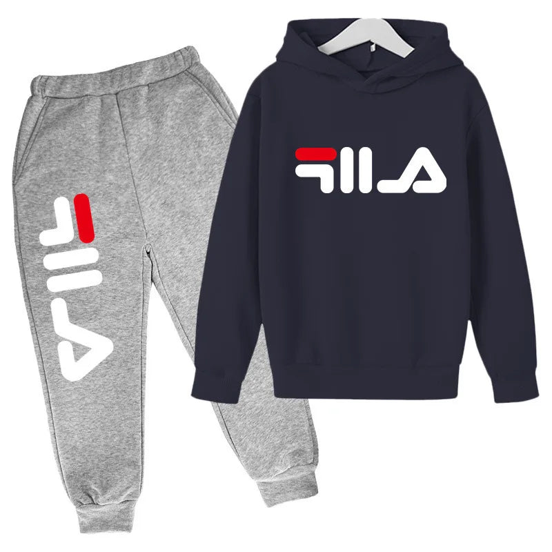 Ensemble Jogging Enfant 2 Pièces Sweat + Pantalon Unisexe 3-14 Ans – CLEVI Paris