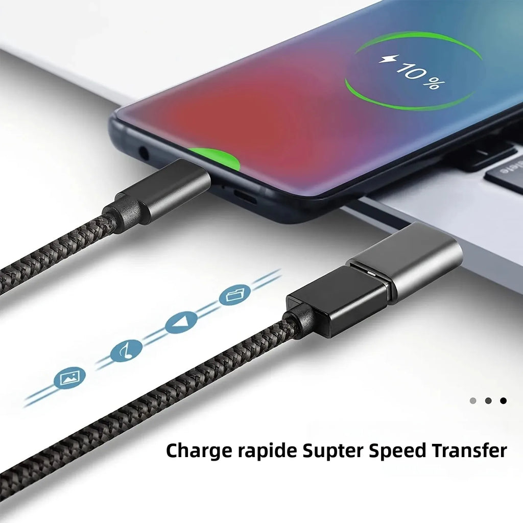 Lot 3 ou 5 Adaptateurs OTG USB-C vers USB-A 3.0 – CLEVI Paris