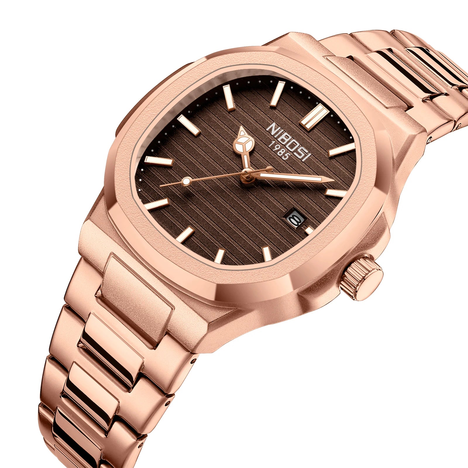Montre Homme Quartz Militaire | Acier Inoxydable Date Automatique – CLEVI Paris
