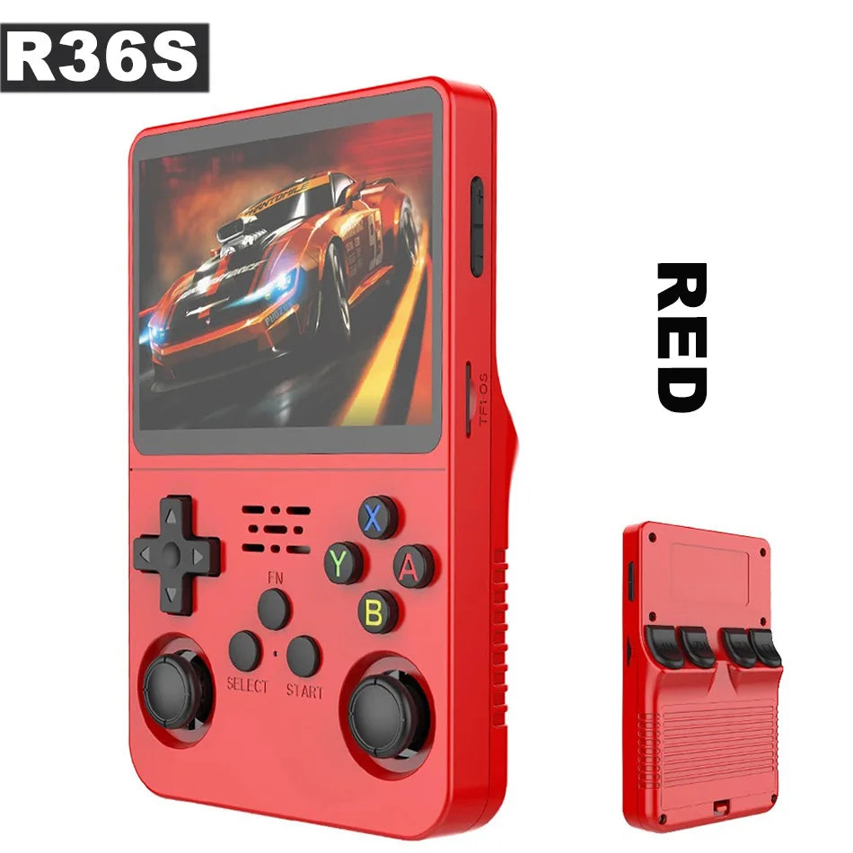 Console de Jeu Rétro R36S – Écran IPS 3,5", 64 Go 15 000+ Jeux / 128 Go 20 000+ Jeux