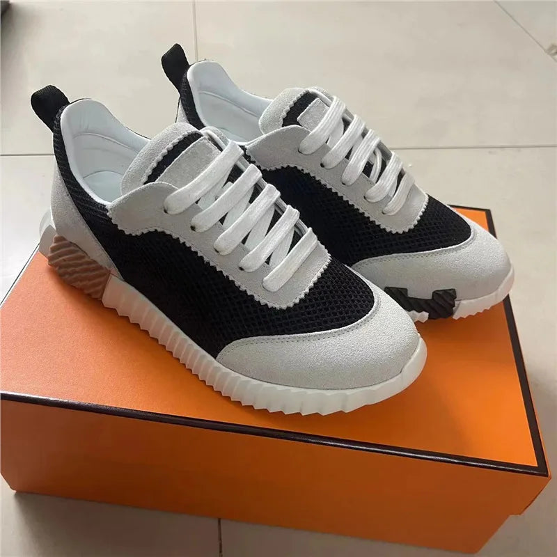 Sneakers Homme Cuir Véritable Respirant Imperméable Anti-Odeur | 12 Coloris EU 35-46
