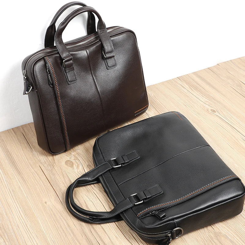 Porte-documents homme cuir 14 pouces N6025 – CLEVI Paris