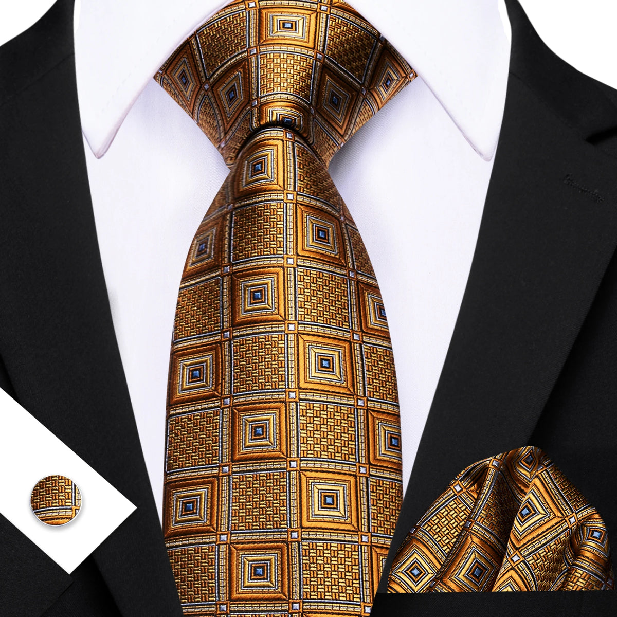 Ensemble cravate homme floral – CLEVI Paris