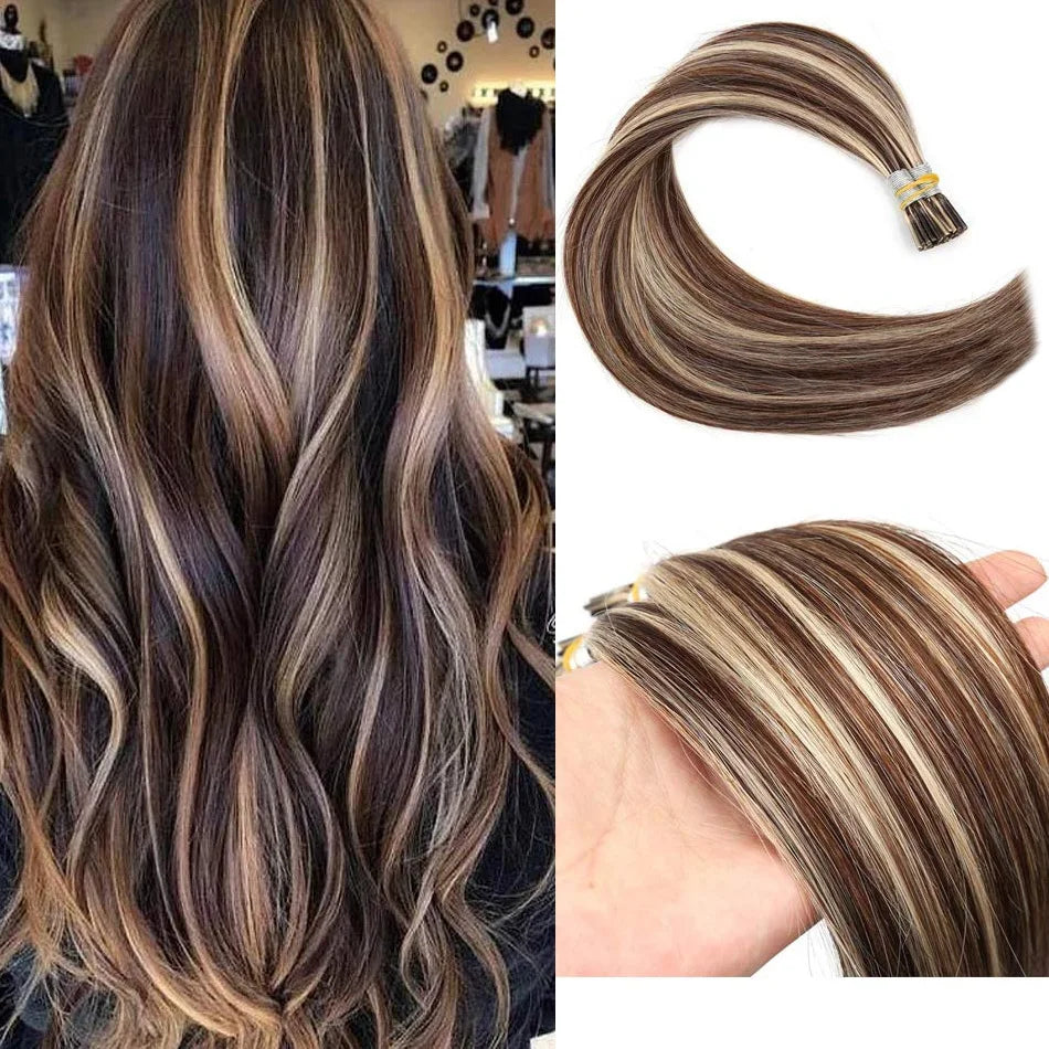 Extensions I-Tip lisses, cheveux humains – CLEVI Paris