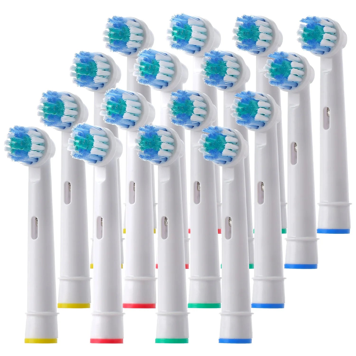 Têtes de Remplacement Brosse à Dents Électrique | Compatible Oral-B D100 D25 D30 D32 – CLEVI Paris