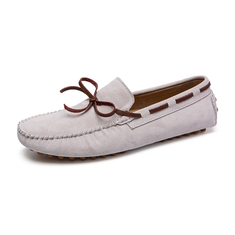 Mocassins Homme Suédé Vache Slip-On Conduite Confort Semelle Caoutchouc EU 38-47 TOGEE See – CLEVI Paris
