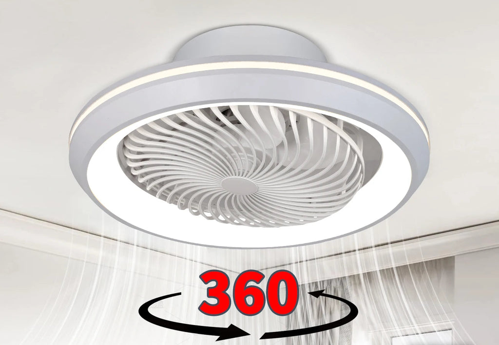 Plafonnier ventilateur avec télécommande – CLEVI Paris