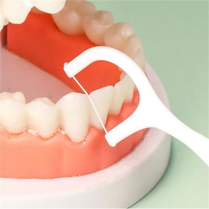 Cure-Dents Fil Dentaire Jetable Haute Tension — Lot de 1 à 10 Boîtes — CLEVI Paris