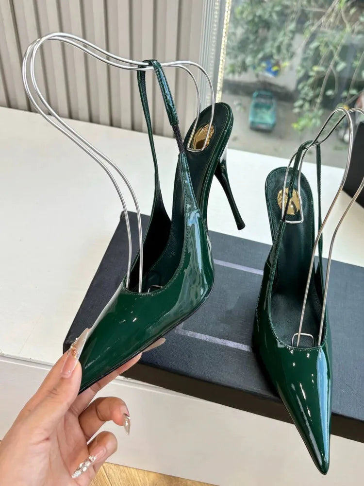 Sandales Stiletto Pointues Femme Talons Aiguilles – CLEVI Paris